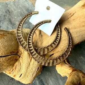 New🌟 Free People -Cher Oversized Hoops